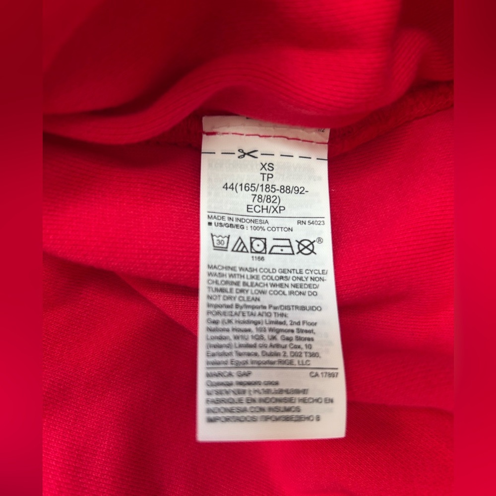 Yeezy Gap FW21 Hoodie 'Red' - "Perfect Hoodie" - Brand New - Picture 7 of 11